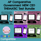 AP Comparative Government Units 1-5 Google Forms Test Bundle
