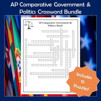 Government Crossword Puzzle Worksheets Teaching Resources Tpt