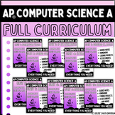 Goldie's FULL CURRICULUM for AP® Computer Science A