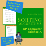 AP Computer Science A - Sorting Algorithms