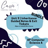 AP Computer Science A Unit 9 Inheritance Bundle