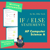 AP Computer Science A - if...else Statements