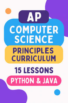 Preview of Intro to AP Computer Science | Activities | Grades 6-12 | Full Semester Bundle