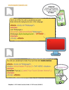 AP Computer Science Principles - JavaScript by Cody Taylor ...