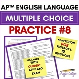 AP English Language (AP Language AP Lang) Multiple Choice 