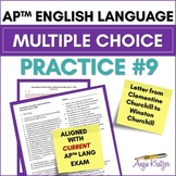 AP English Language (AP Language AP Lang) Multiple Choice 