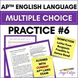 AP English Language (AP Language AP Lang)  Multiple Choice