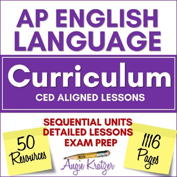 AP English Language & Composition (AP Language or AP Lang) BUNDLE