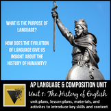 AP English Language & Composition Unit: History of English