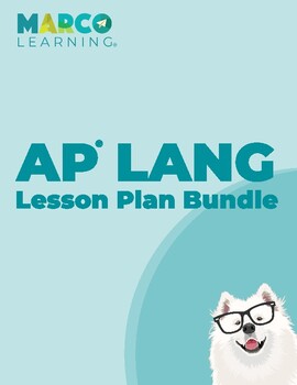 Preview of AP English Language Lesson Plan Bundle