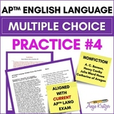 AP English Language Multiple Choice Mini Practice Set #4