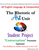 AP English Language Rhetoric of Art Unit Student Conversation Project