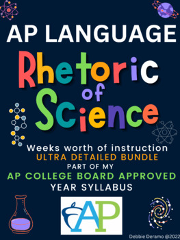Preview of AP English Language Rhetoric of Science Unit Bundle