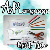 AP English Language Unit 2: Complete Unit Unit Plan and Ac