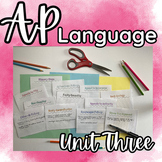 AP English Language Unit 3: Complete Unit Plan and Activit