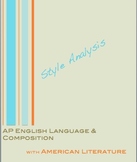 AP English Language and Composition:  Style Analysis Scarl