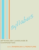 AP English Language and Composition Syllabus with American