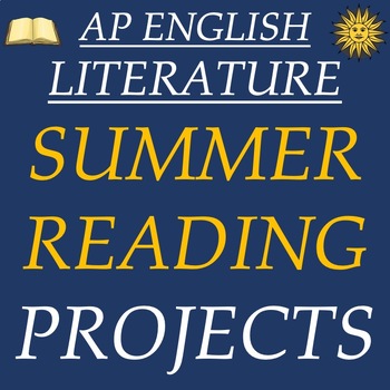 Preview of AP English Literature & Composition Summer Reading Project Options and Rubrics