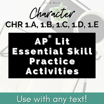 Preview of AP English Literature Essential Skills Activities - Characterization