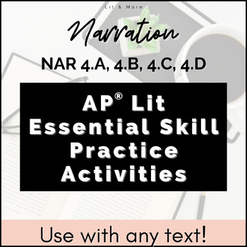 Preview of AP English Literature Essential Skills Activities - Narration