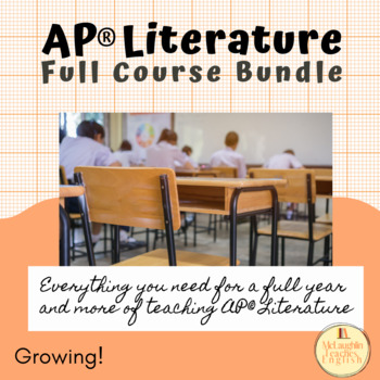 Preview of AP English Literature Full Course Bundle