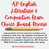 Preview of AP English Literature and Composition Digital Stations/Choice Board