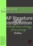 AP™ English Multiple Choice Reading Strategy: Prose Litera