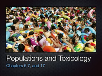 Preview of AP Environmental Populations and Toxicology Unit (Flipped Classroom)