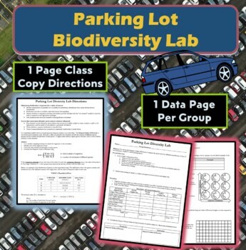 Preview of AP Environmental Science (APES) Measuring Parking Lot Biodiversity Lab