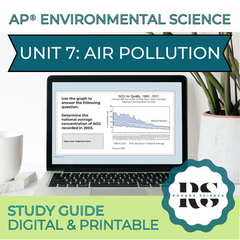 Preview of AP Environmental Science (APES) STUDY GUIDE Unit 7: Air Pollution
