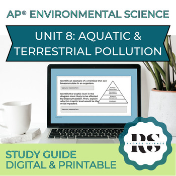 Preview of AP Environmental Science (APES) STUDY GUIDE Unit 8: Pollution