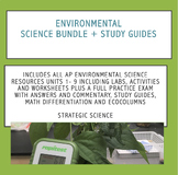 AP Environmental Science Bundle 2023/2024-Units 1-9+Study 