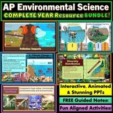 AP Environmental Science YEAR Complete Curriculum Bundle