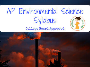 AP Environmental Science Syllabus by Science in the City | TpT