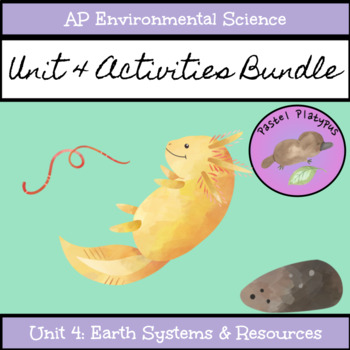 AP Environmental Science Unit 4 Activities Bundle by Pastel Platypus