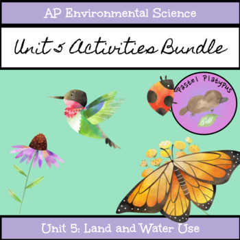 Preview of AP Environmental Science Unit 5 Activities Bundle