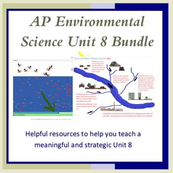 Preview of AP Environmental Science Unit 8 Bundle