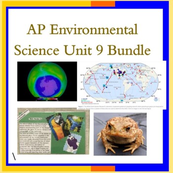 Preview of AP Environmental Science Unit 9 Bundle