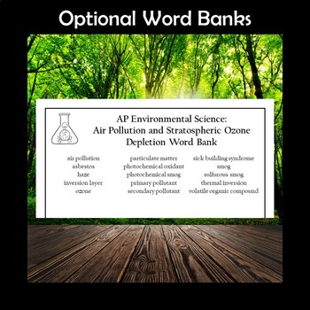 AP Environmental Science Vocabulary Crossword Puzzle Bundle TPT