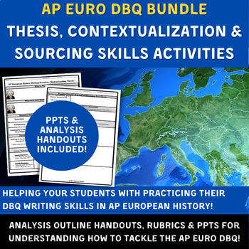 Preview of AP Euro DBQ- The Ultimate Guide for Context, Thesis, Sourcing & DBQ Corrections!