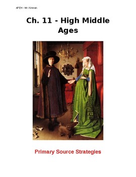 Preview of AP Euro - Introduction Unit - High Middle Ages