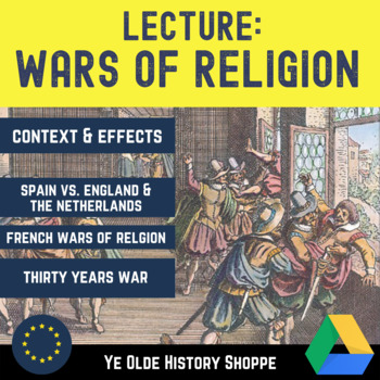 AP Euro World History Lecture The Wars of Religion by Ye Olde