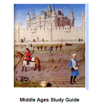 Preview of AP European / Euro Study Guide Middle Ages