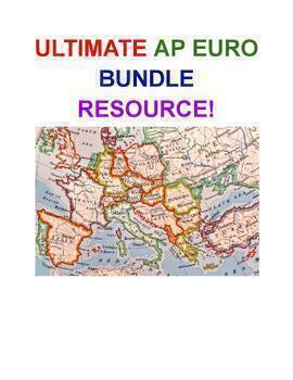 Preview of AP European History (AP Euro) Bundle Resource!
