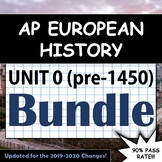 AP European History - Complete Unit 0 (pre-1450 CE) - Summ