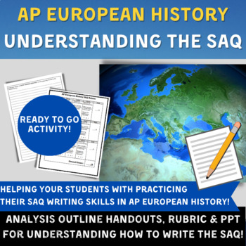 Preview of AP European History - Understanding the SAQ (PPT, Rubric, Student Handouts)