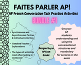 AP French | Conversational Speaking Task Activities BUNDLE