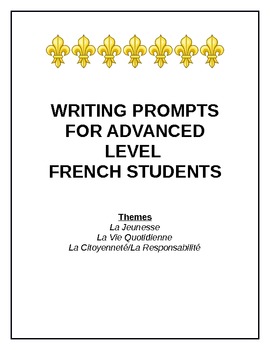 french essay prompts