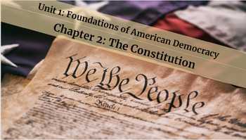 Preview of AP Gov Unit 1: Foundations of American Democracy, Chapter 2: The Constitution