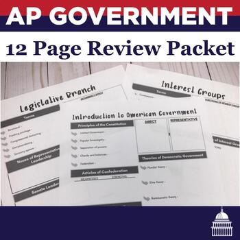 ap government assignments